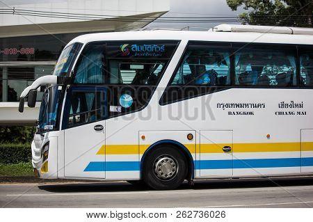 Scania 15 Meter Bus Of Sombattour Company.