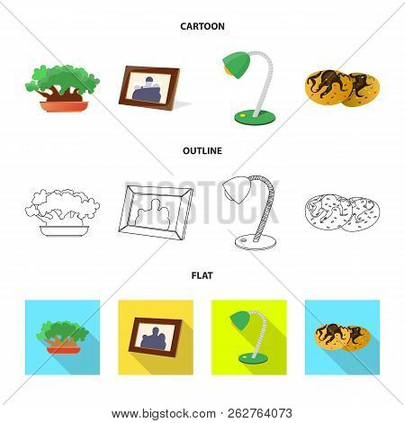 Vector Illustration Of Dreams And Night Icon. Collection Of Dreams And Bedroom Stock Vector Illustra