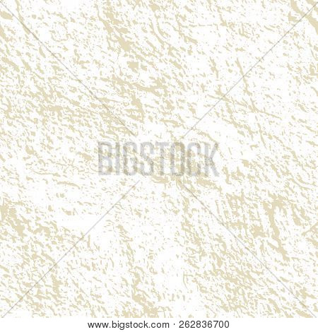 Stucco Textured Seamless Pattern. Grunge Background. Vector Illustration.