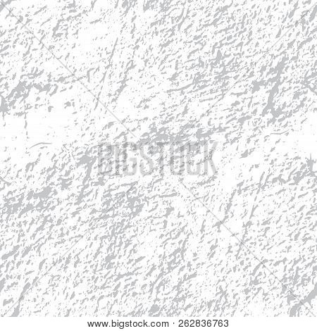 Stucco Textured Seamless Pattern. Grunge Background. Vector Illustration.