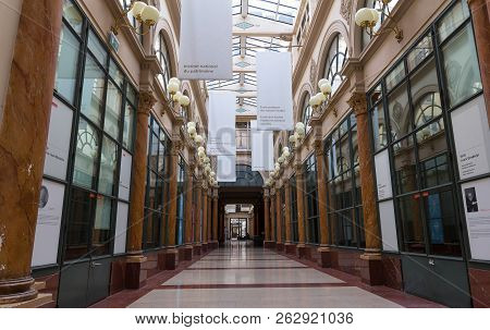 Built In 1823, Galerie Colbert Is Covered Arcade Belongs To The Biblioth Que Nationale. It Is Listed