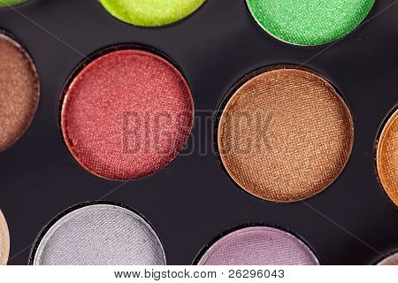 Paleta de sombra multicor