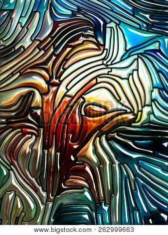 Cool Iridescent Glass