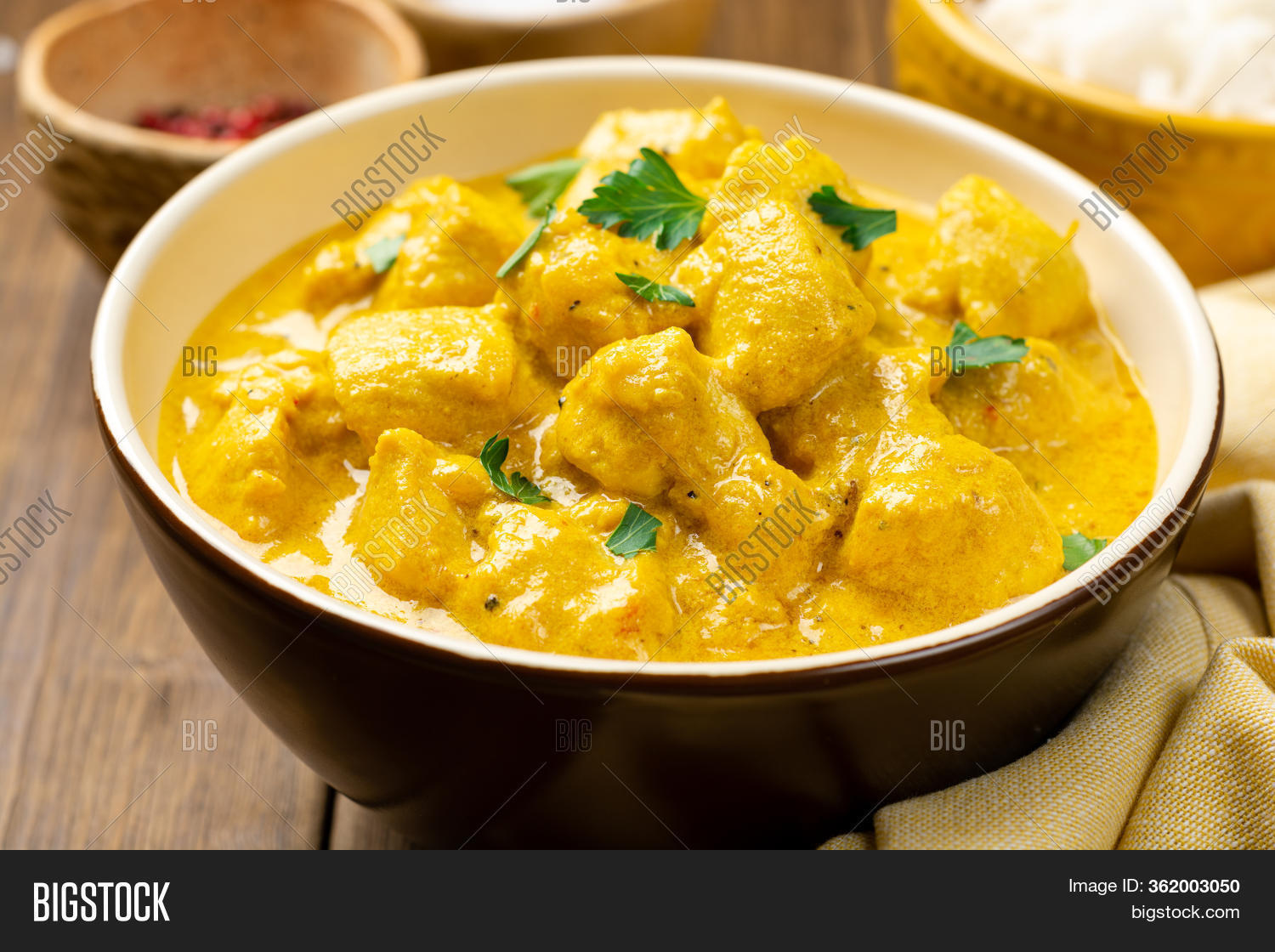 Chicken Curry Parsley Image & Photo (Free Trial) Bigstock
