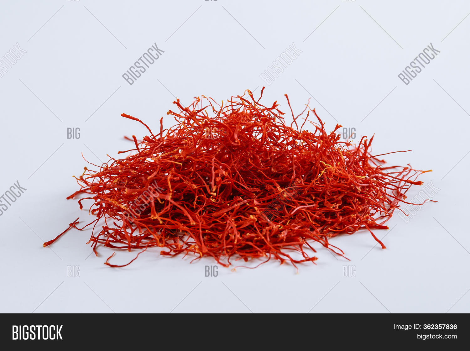 Red Dry Saffron On Image & Photo (Free Trial) Bigstock