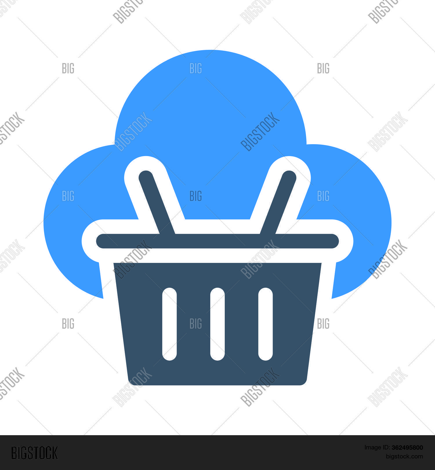 Basket Icon site Vector & Photo (Free Trial) Bigstock