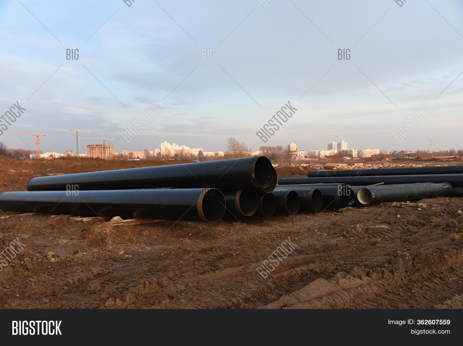 Cast Iron Sewer Pipes Image & Photo (Free Trial) Bigstock