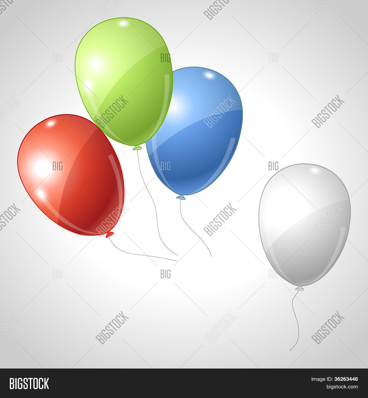 Red Green Blue Flying Vector & Photo (Free Trial) | Bigstock