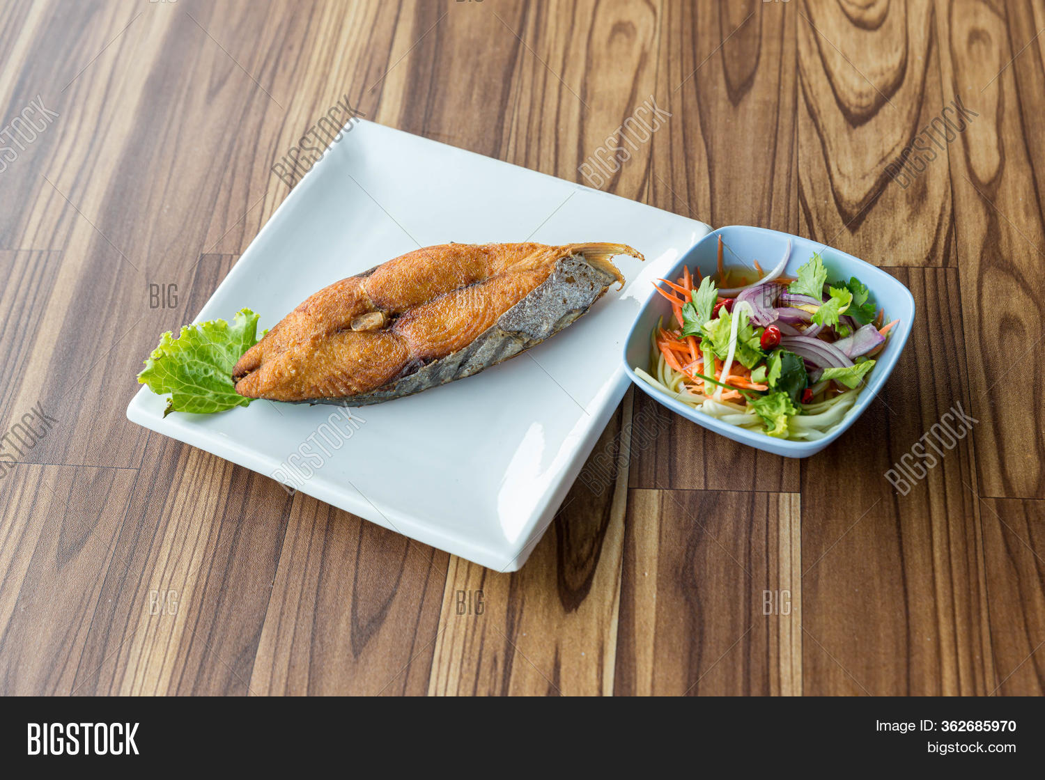 King Mackerel Fried, Image & Photo (Free Trial) Bigstock
