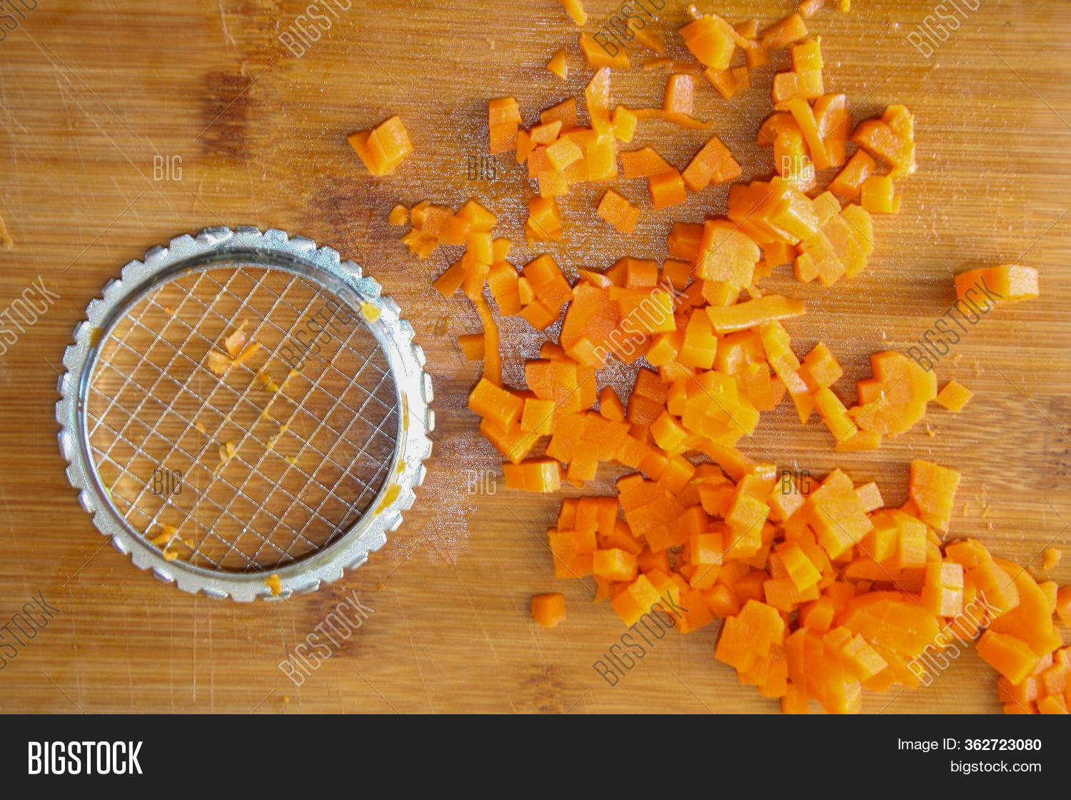 Carrot Finely Chopped Image & Photo (Free Trial) Bigstock