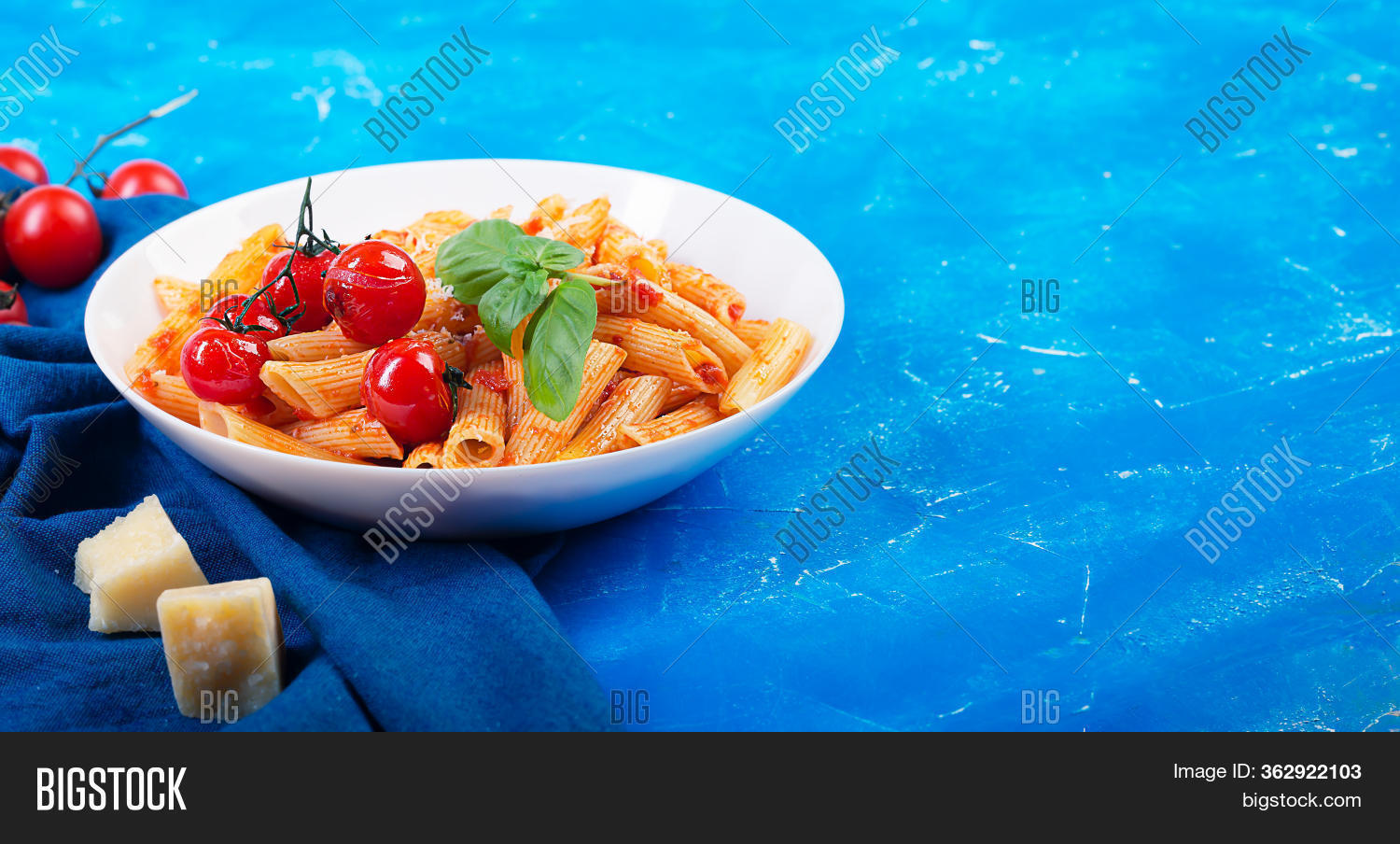Pasta Penne Tomato Image & Photo (Free Trial) | Bigstock