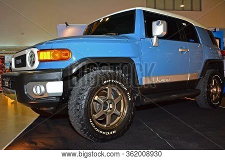 Pasay, Ph - Nov 30 - Toyota Fj Cruiser At Manila Auto Salon Car Show On November 30, 2017 In Pasay, 