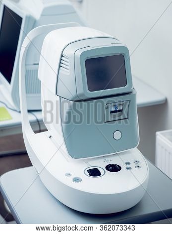 Ophthalmic Equipment. Medical Laboratory. Modern Medical Technology.