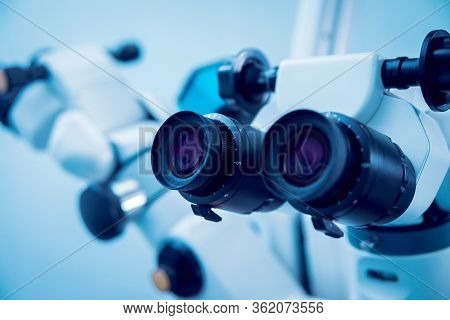 Ophthalmic Equipment. Medical Laboratory. Modern Medical Technology.