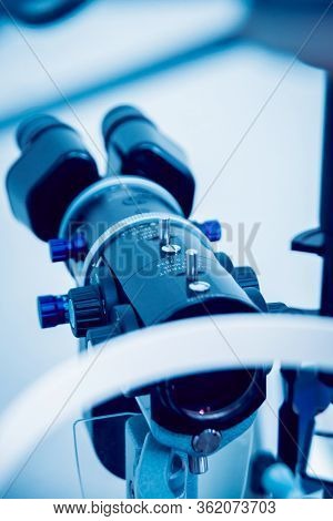 Ophthalmic Equipment. Medical Laboratory. Modern Medical Technology.