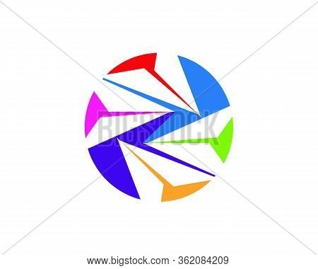 Arrow Vector Illustration Icon Logo Template Design