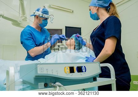 Laser Vaporization Of Nasal Concha With Coblation Technology Method