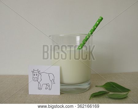 Ayran Made By Milk, Yogurt, Iced Water And Salt