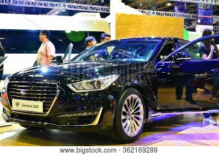 Pasay, Ph - Apr 1- Hyundai Genesis G90 At Manila International Auto Show On April 1, 2017 In Pasay, 