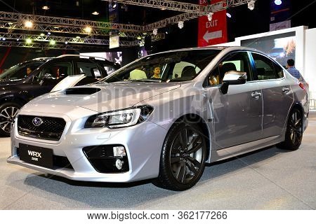 Pasay, Ph - Apr 1- Subaru Wrx At Manila International Auto Show On April 1, 2017 In Pasay, Philippin