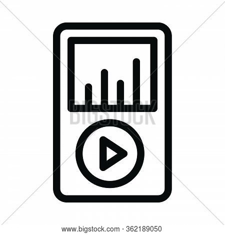 Mp3 Icon For Website Design And Desktop Envelopment, Development. Premium Pack.