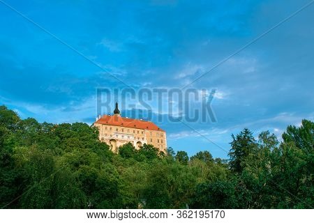 Namest Nad Oslavou Castle In The Summer. Czech Republic.
