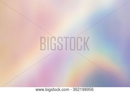 Close-up Of Abstract Colorful Background, Blurred Lights