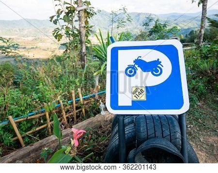 Phayao, Thailand -january,1 2020: Magic Mountain Is Landmark Famous Coffee Shop At Pha Chang Noi Sub
