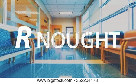 R Nought Theme With A Medical Office Reception Waiting Room Background