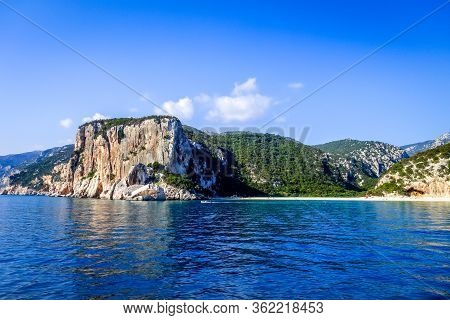 Cala Luna Beach In The Golf Of Orosei, Sardinia, Italy
