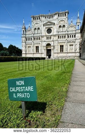 Pavia, Italy - June 12, 2016 - The Chartreuse Of Pavia On June 12, 2016. The Chartreuse Is An Import