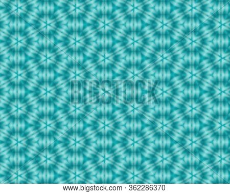 Flower Turquoise Design Pattern For Texture Very Beautiful In Abstract