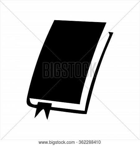 Book Icon Isolated On White Background. Book Icon In Trendy Design Style. Book Vector Icon Modern An