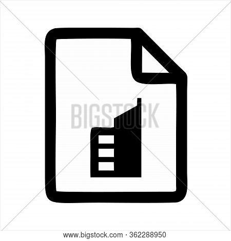 Documents Icon Isolated On White Background. Documents Icon In Trendy Design Style. Documents Vector