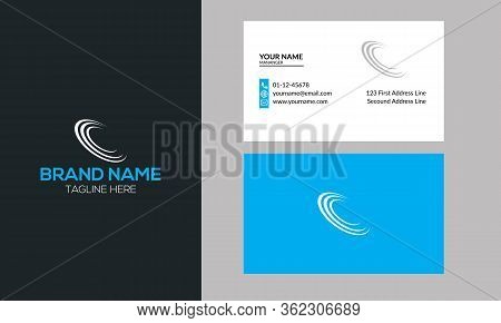 Spiral Design Logo. Round Logo Design. Creative Logo. Web Logo