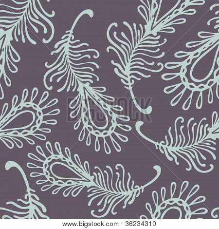 Retro-feater-pattern