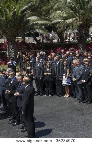 Dom Mintoff funerale Malta
