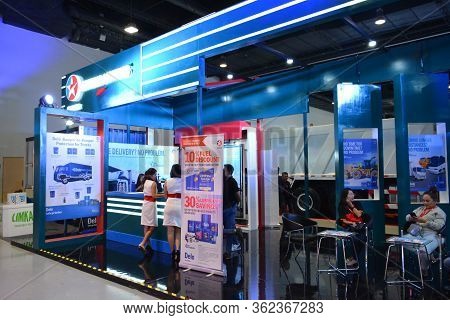 Pasay, Ph - July 26 - Caltex Fuel Booth At Philauto Show On July 26, 2019 In Pasay, Philippines.