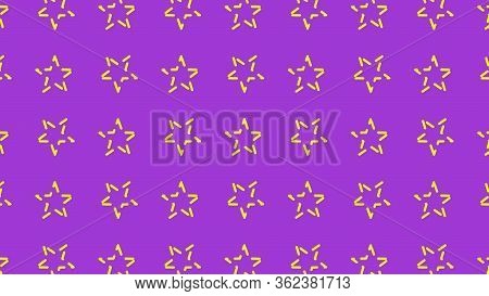 Animated 2d Background.video Pattern Simple Loop Small Stars Spin On Pastel Background.abstract Patt