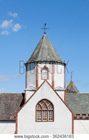 Lauder Old Parish Church.  The Octagonal Central Tower Of Lauder Old Parish Church Is Pictured.  The