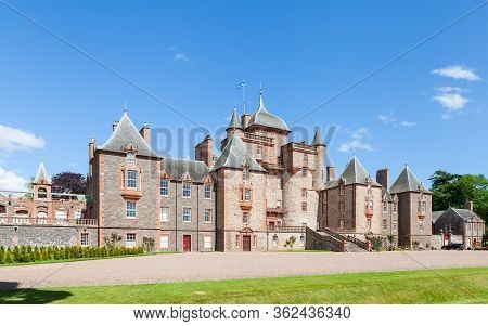 Lauder, Scotland - June 18:  Thirlestane Castle In Lauder, Scotland Is Pictured On June 18, 2017.  T