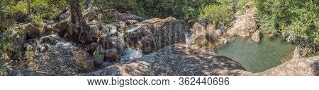 Panoramic View Of The Mahai River At Mckinleys Pool