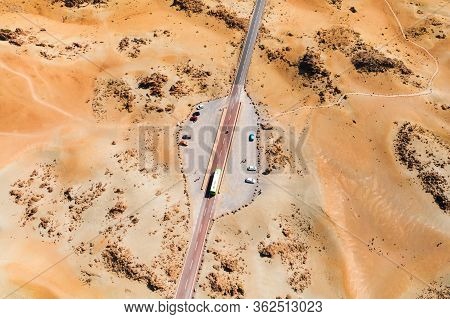 Mars The Red Planets Desert Landscape. Teide National Park. Beautiful View Of The Teide Volcano. Des