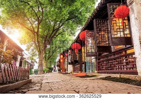 Zhouzhuang, A Famous Ancient Town In China, Is Located In Kunshan, Jiangsu.