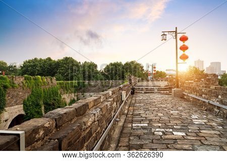 Ancient City Wall Of Zhonghua Gate, Nanjing, China