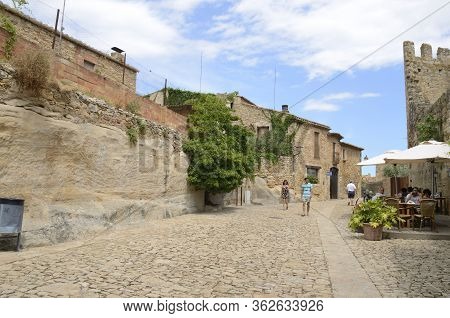 Stone Street In Peratallada