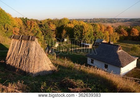 October 4, 2014, Poltava Region, Ukraine. Opishnya-center Of Ukrainian Pottery