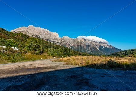 Landscape View At Saint Baudille Et Pipet, Local Authorities Association Of Trieves In Vercors, Fren