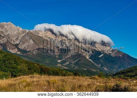 Landscape View At Saint Baudille Et Pipet, Local Authorities Association Of Trieves In Vercors, Fren