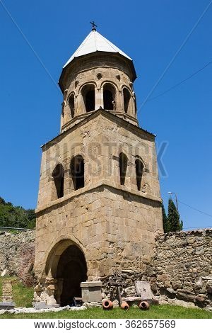View To Transfiguration Church. Samtavro Monastery Has Living Pillar And The Particle Of The Relics 